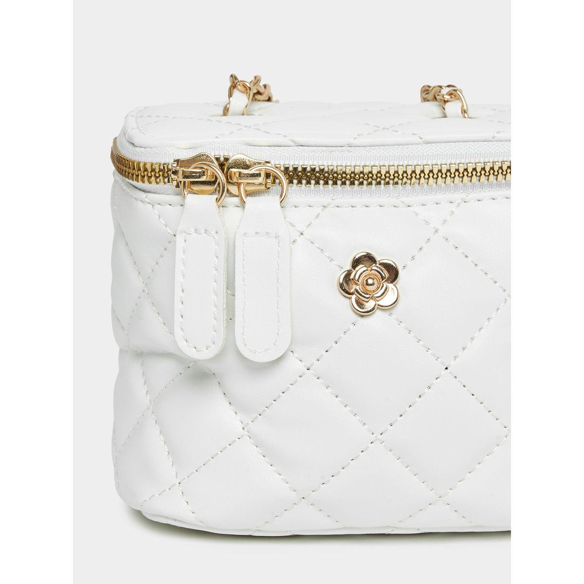 Styli Quilted Crossbody Bag with Floral Metal Patch-women-bagsandwallets-handbags-image-5