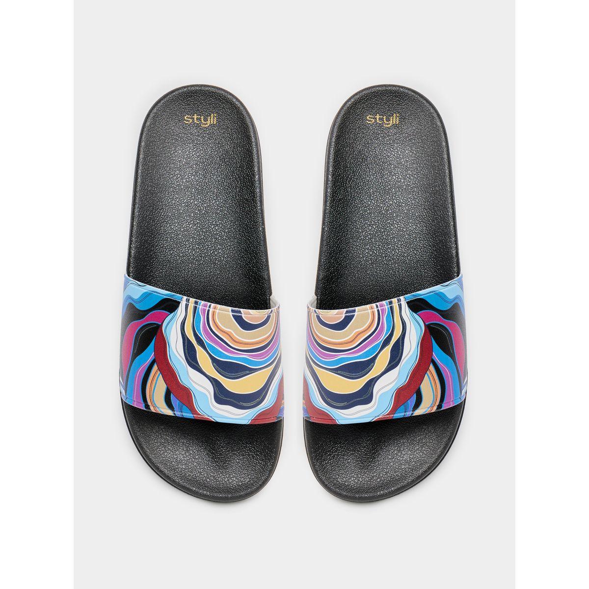 Styli Abstract Print Slides-women-shoes-flipflopsandslides-image-6