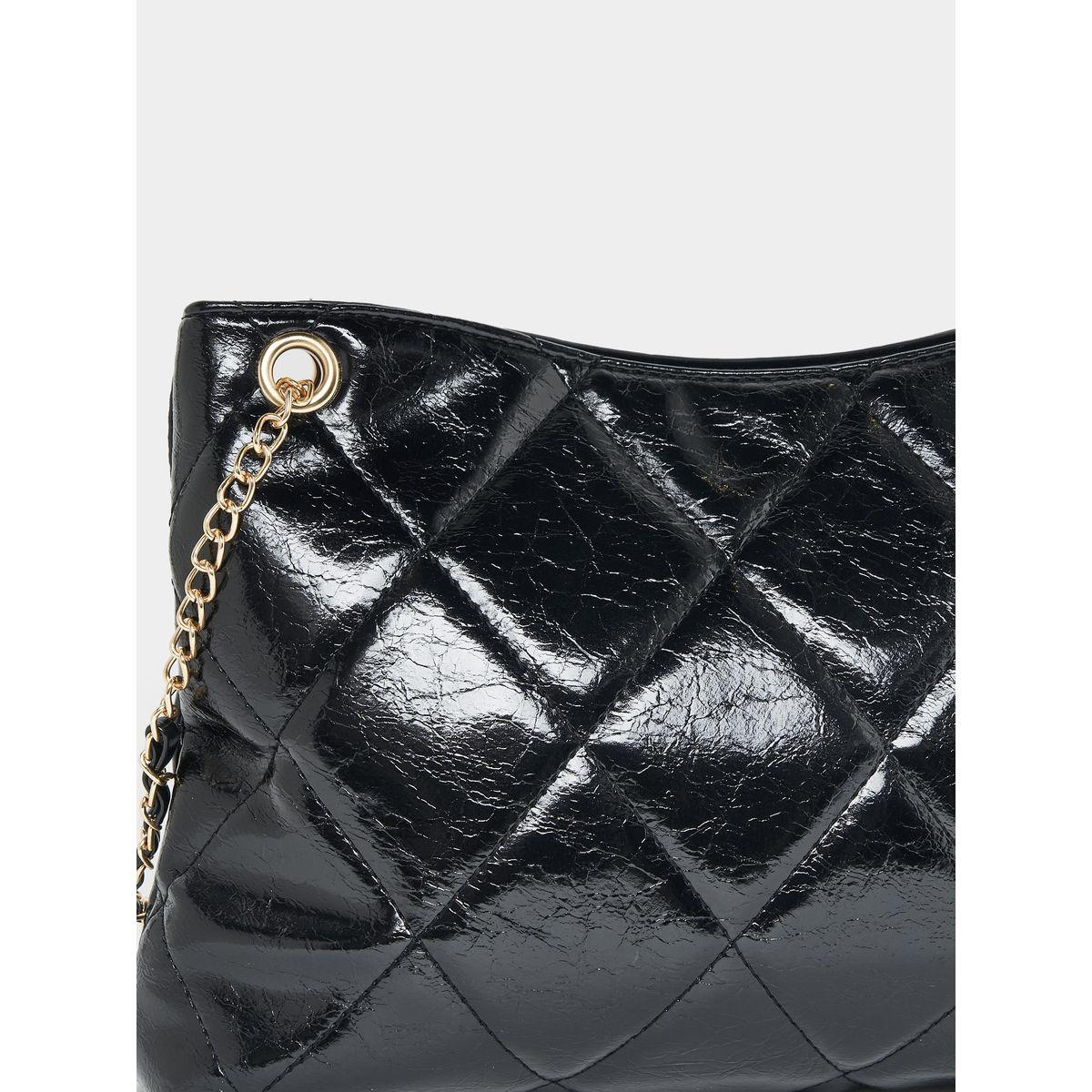 Styli Diamond Pattern Quilted Shoulder Bag-women-bagsandwallets-handbags-image-3