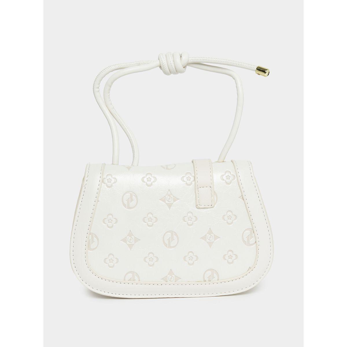 Styli Side Belt Detail Embossed Shoulder Bag-women-bagsandwallets-handbags-image-4