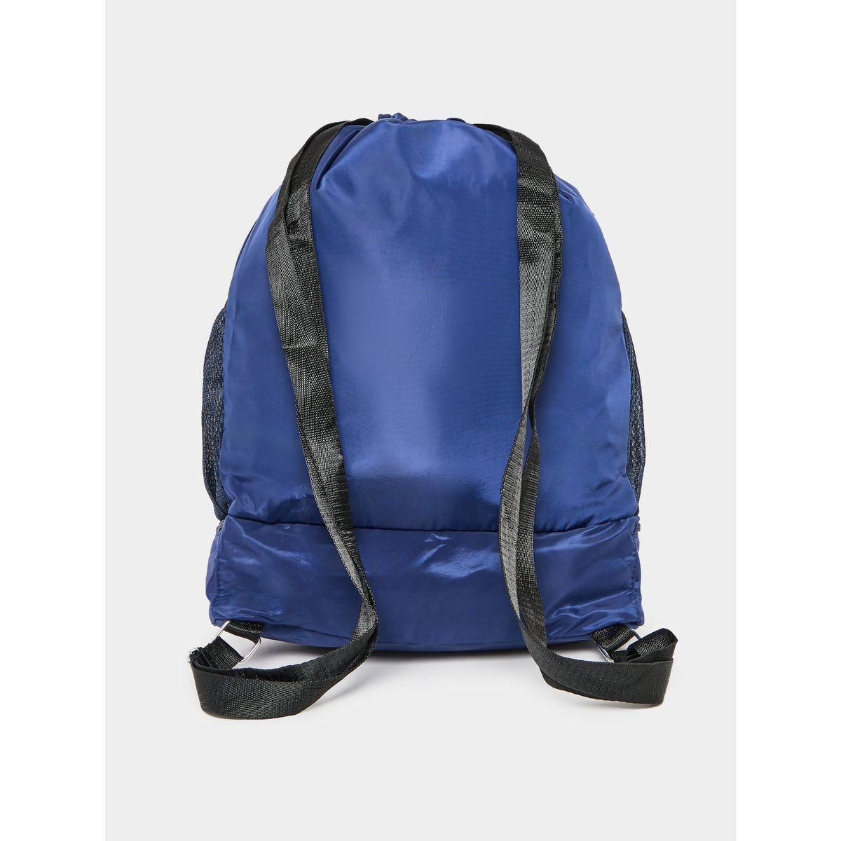 Styli Striped Backpack with Mesh Pocket-women-bagsandwallets-backpacks-image-2