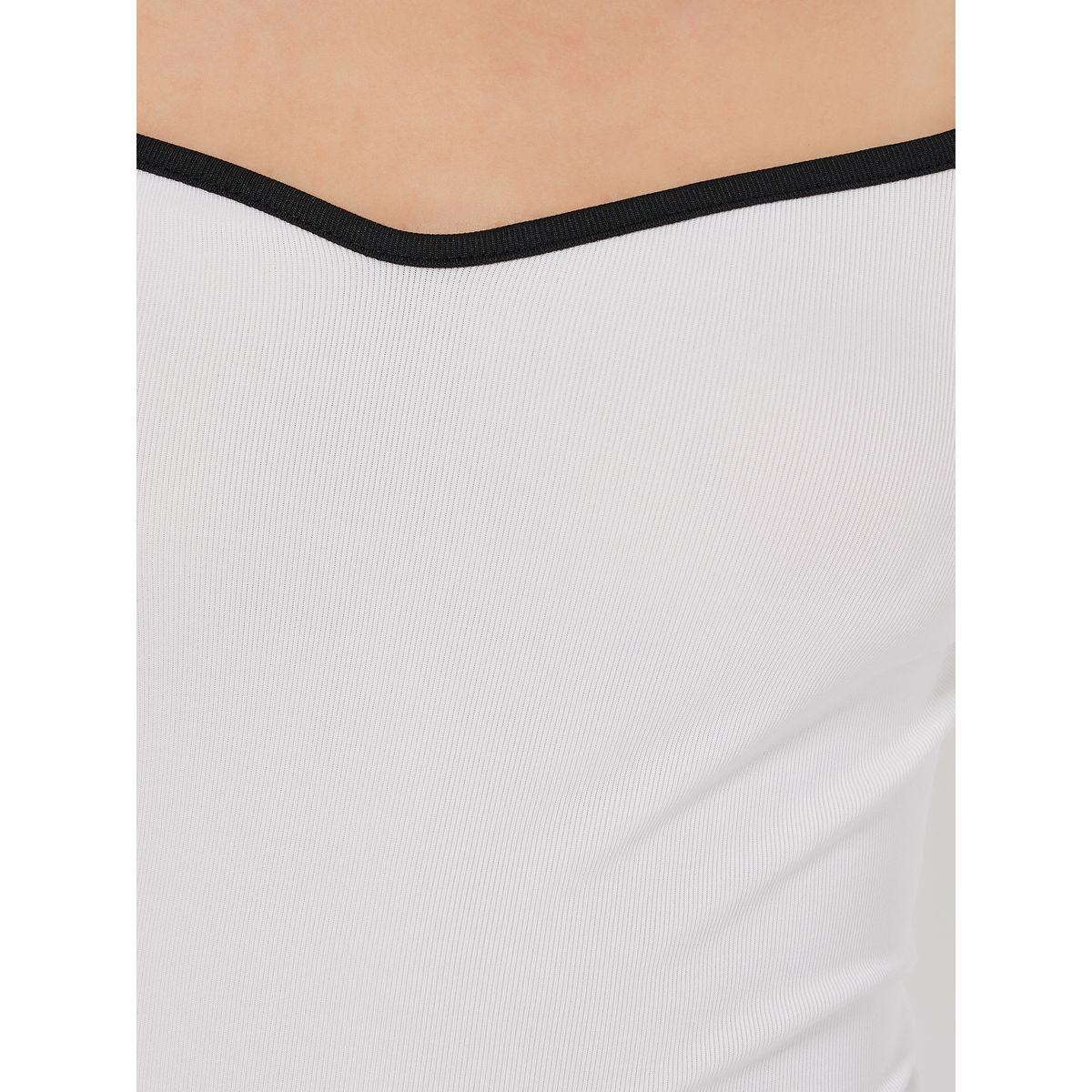 بودي سوت محبوك بياقة على شكل قلب-women-clothing-tshirts-image-4