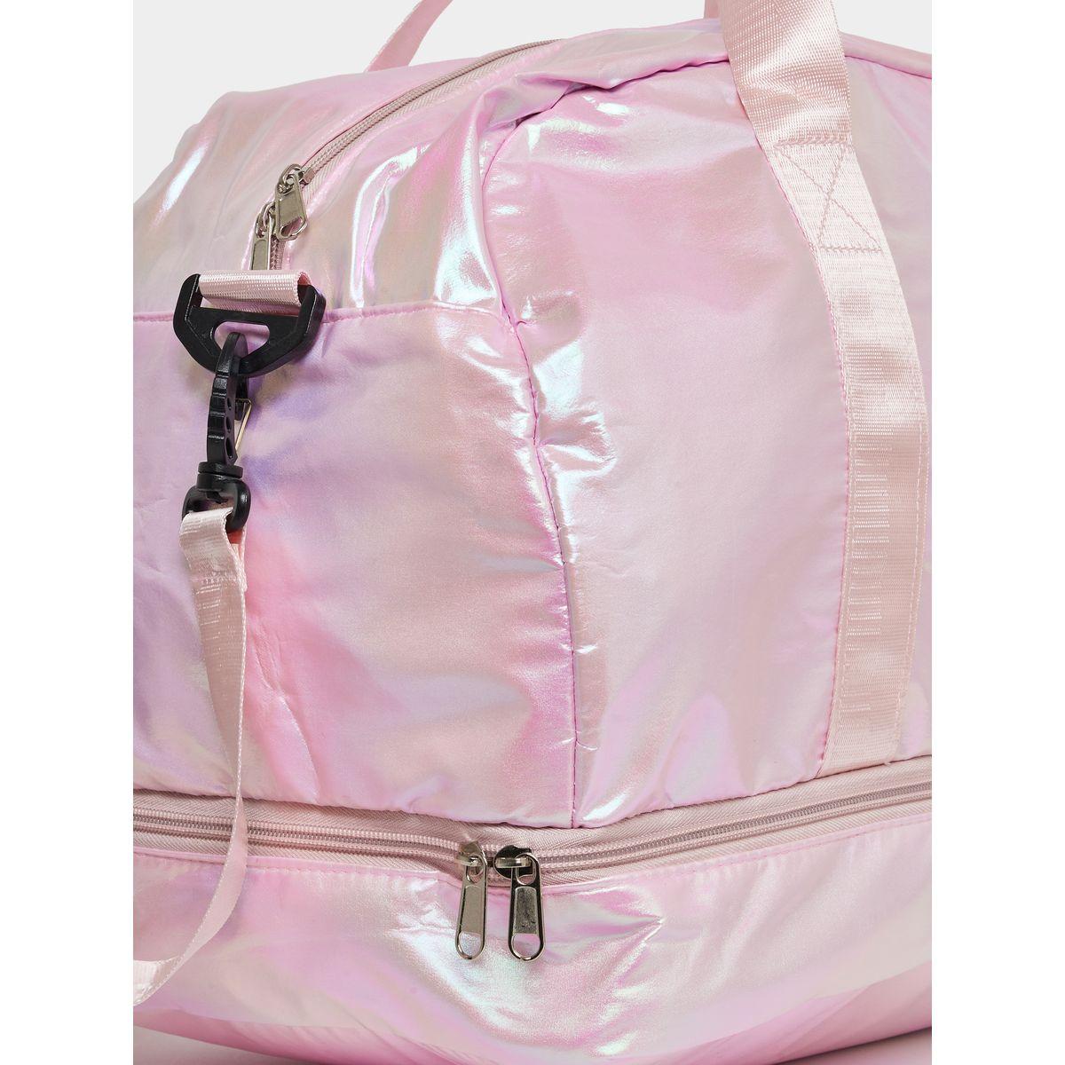 شنطة جيم بتفاصيل براقة مع حمالة قابلة للفصل-travel-luggagesandbags-luggage-image-3