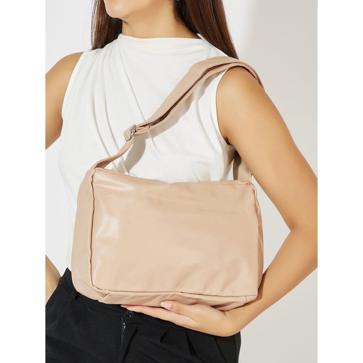 Styli Plain Crossbody Bag with Zip Closure-women-bagsandwallets-handbags-image-2