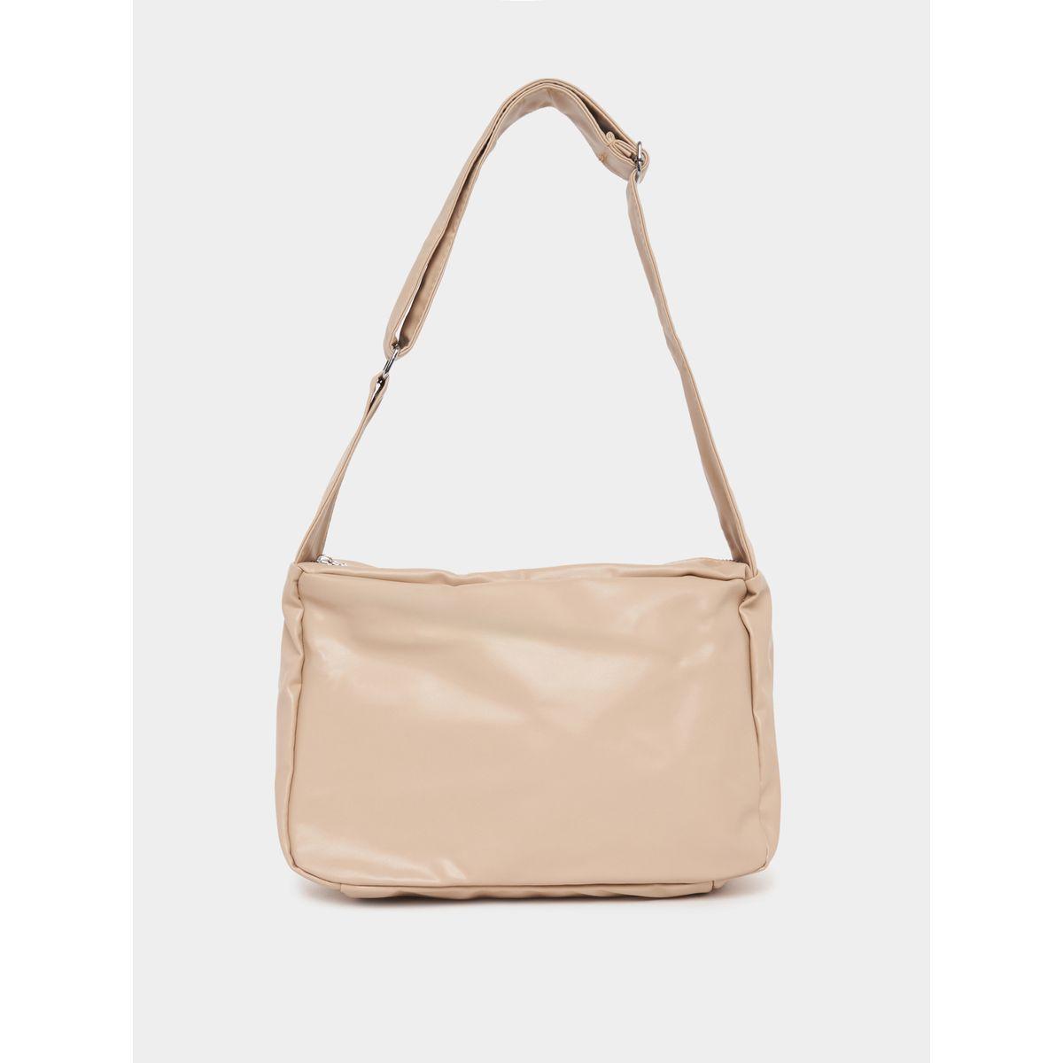 Styli Plain Crossbody Bag with Zip Closure-women-bagsandwallets-handbags-image-4
