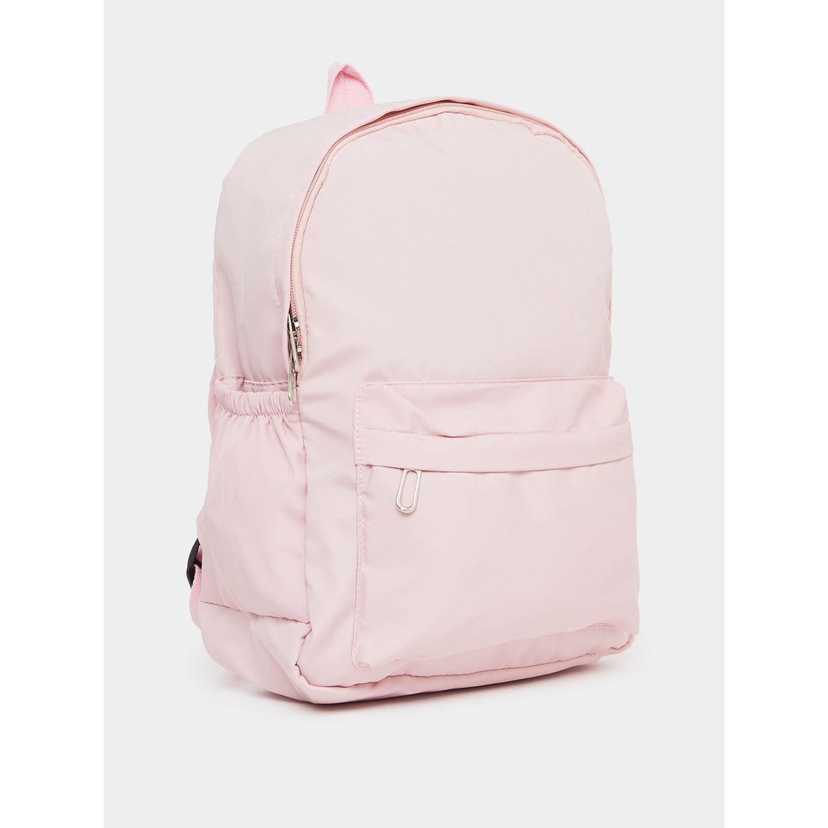شنطة ظهر سادة بجيب امامي وسحَّاب غلق-women-bagsandwallets-backpacks-image-6
