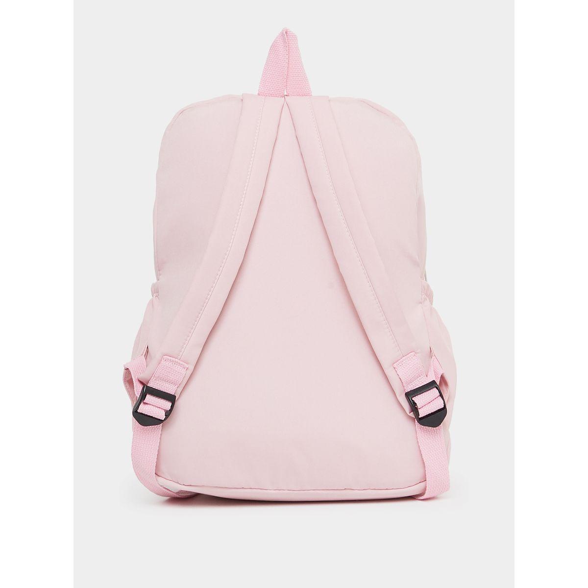 Styli Solid Front Pocket Backpack with Zip Detail-women-bagsandwallets-backpacks-image-4