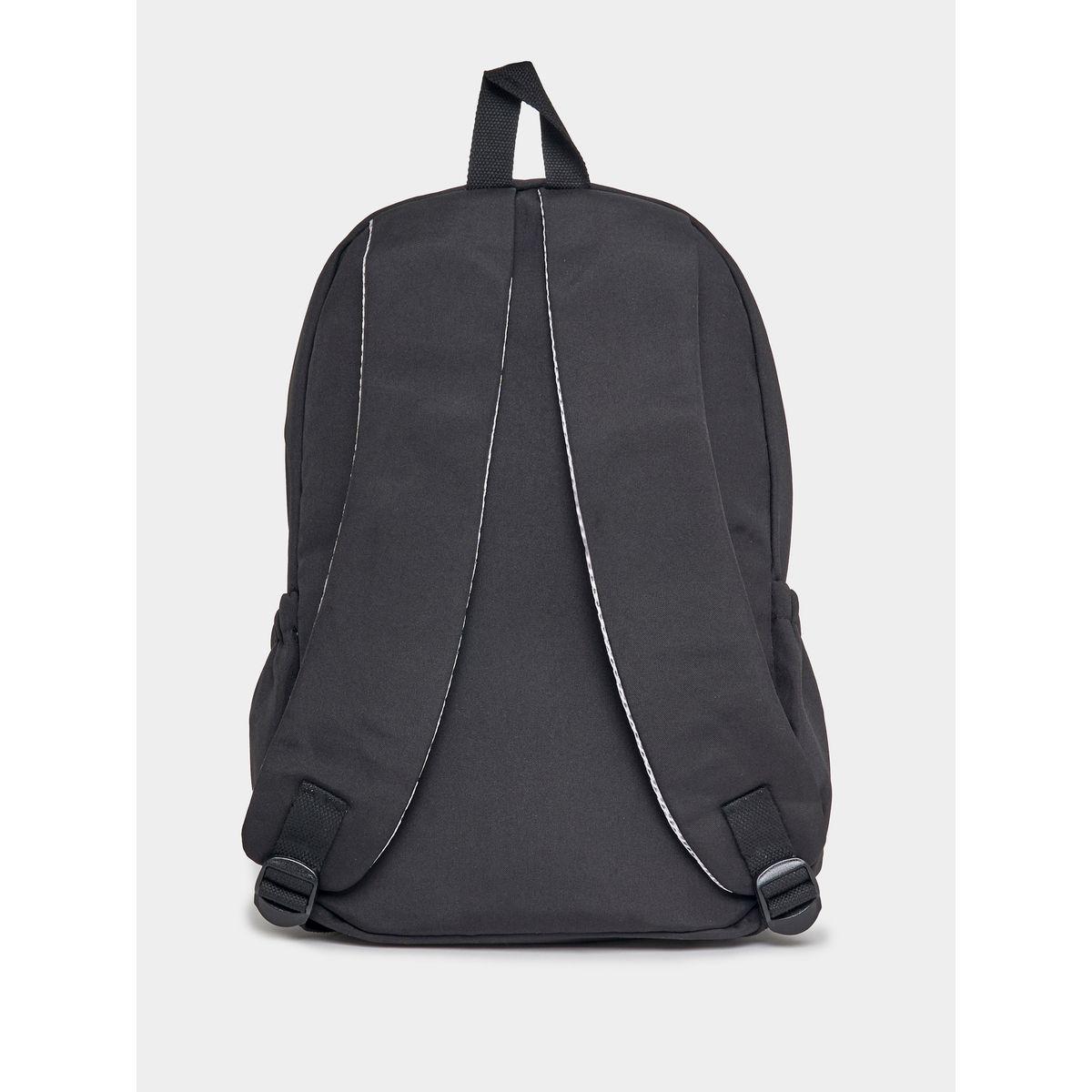 Styli Solid Backpack with Zip Closure & Side Pockets-women-bagsandwallets-backpacks-image-2