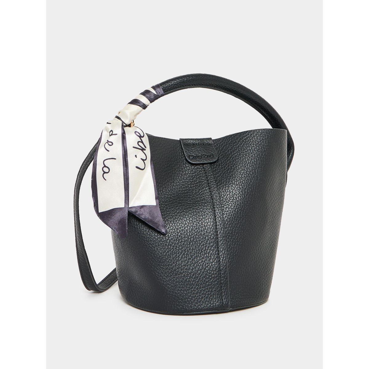 Styli Scarf Detail Button Bucket Bag-women-bagsandwallets-handbags-image-1