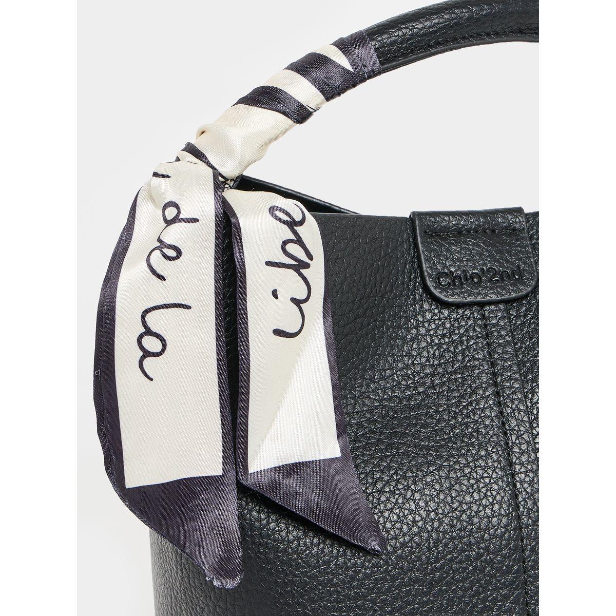 Styli Scarf Detail Button Bucket Bag-women-bagsandwallets-handbags-image-6