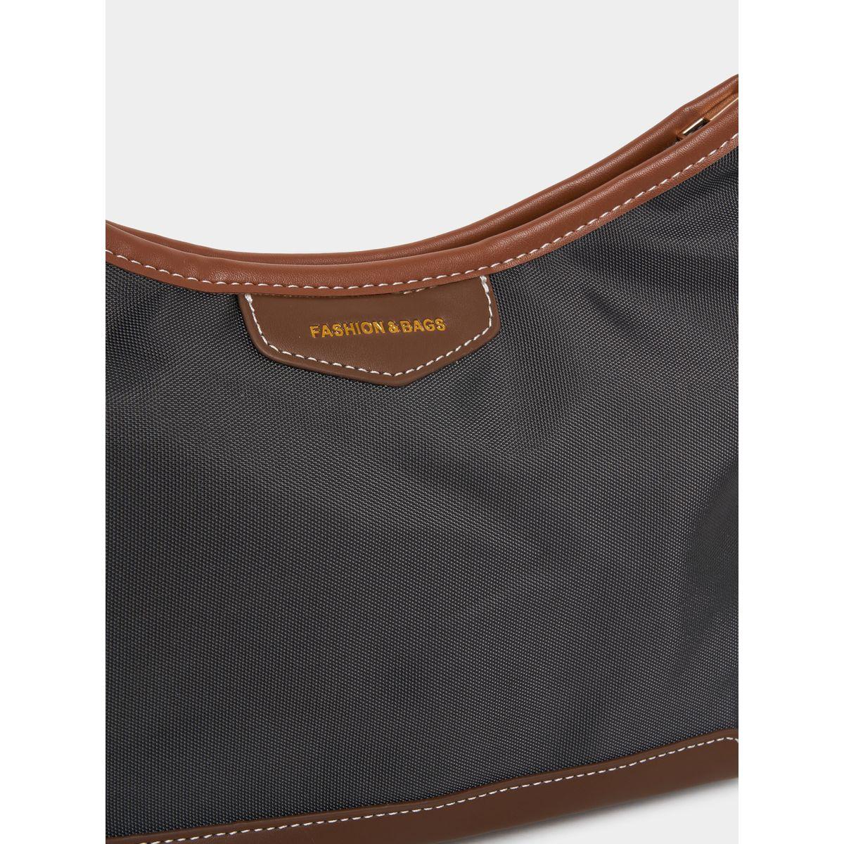 Styli Contrast Trim Crossbody Bag with Adjustable Strap-women-bagsandwallets-handbags-image-3