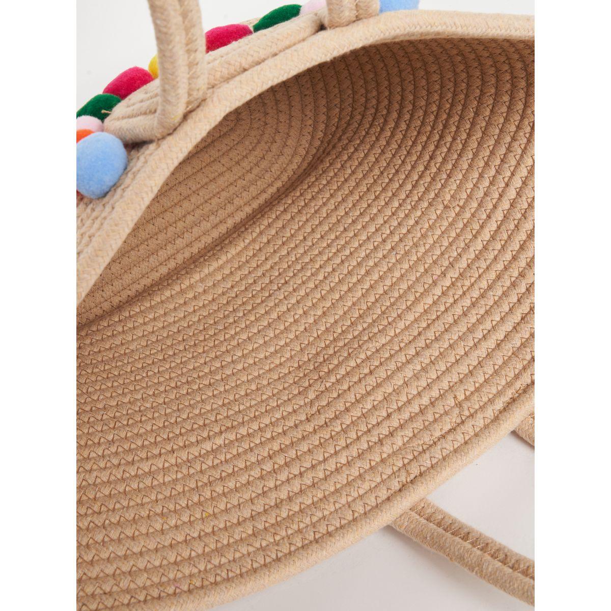 Styli Multi Pompom Detail Shoulder Bag-women-bagsandwallets-handbags-image-4