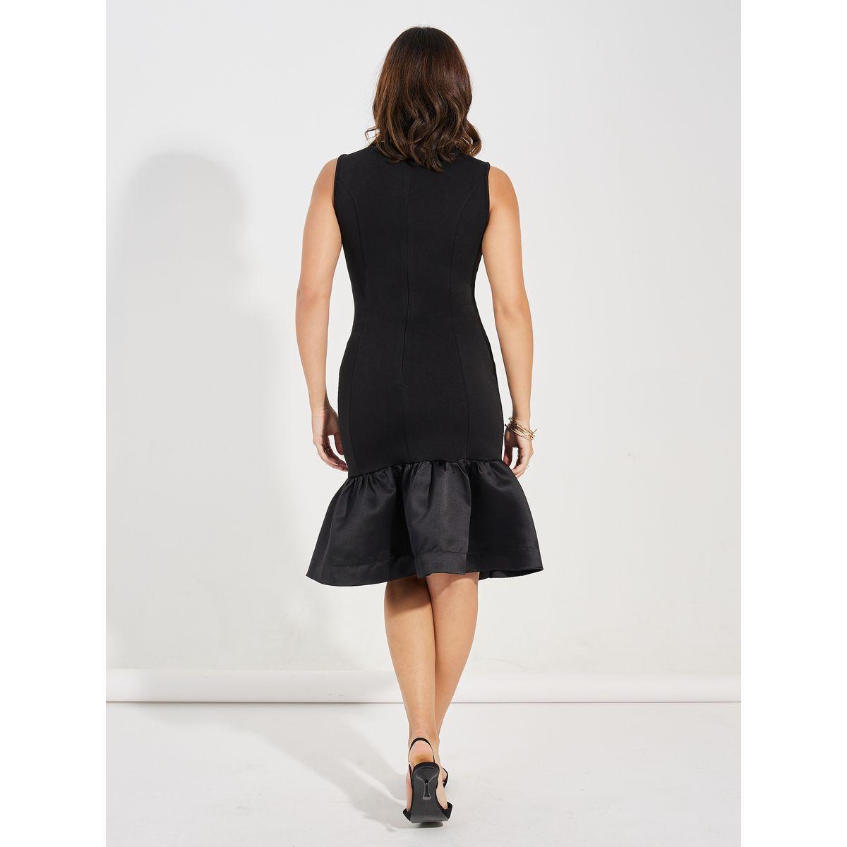 فستان سادة بلا اكمام بطول الركبة-women-clothing-dresses-image-4