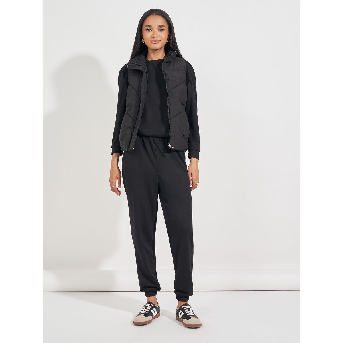 Styli Regular Fit Sweatshirt & Cuffed Joggers Co-Ords-women-clothing-coordsets-image-1