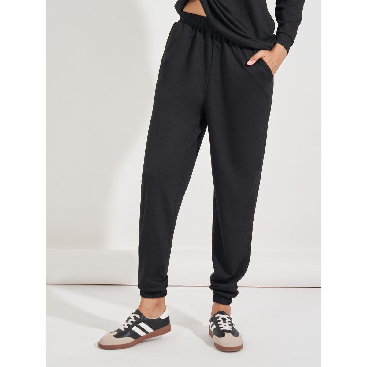 Styli Regular Fit Sweatshirt & Cuffed Joggers Co-Ords-women-clothing-coordsets-image-5