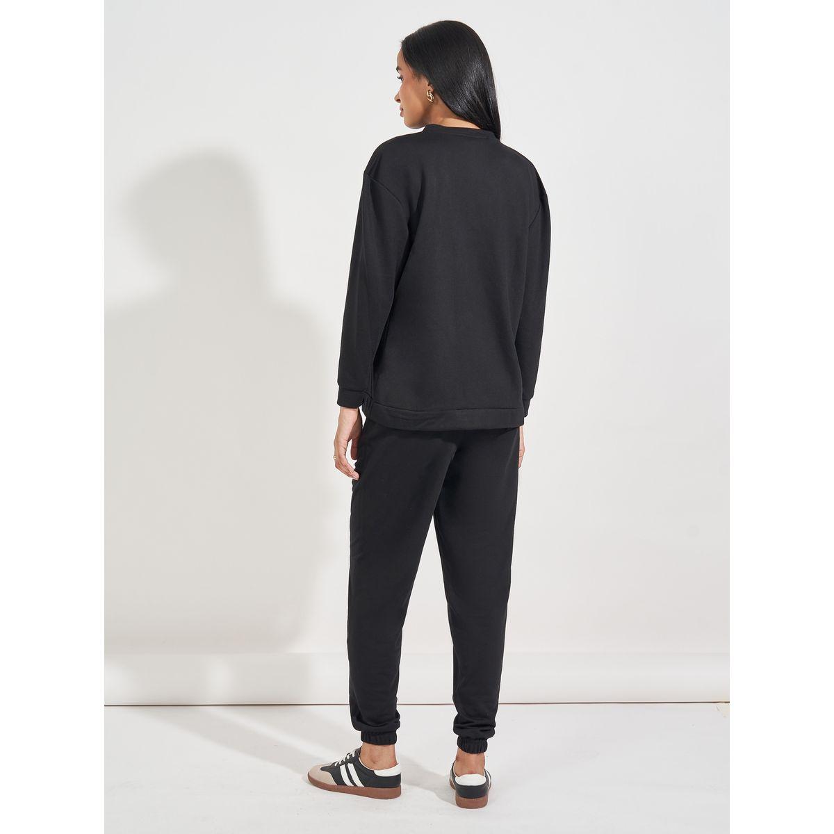 طقم منسق من جوغر مع سويت شيرت بقصة عادية-women-clothing-coordsets-image-6