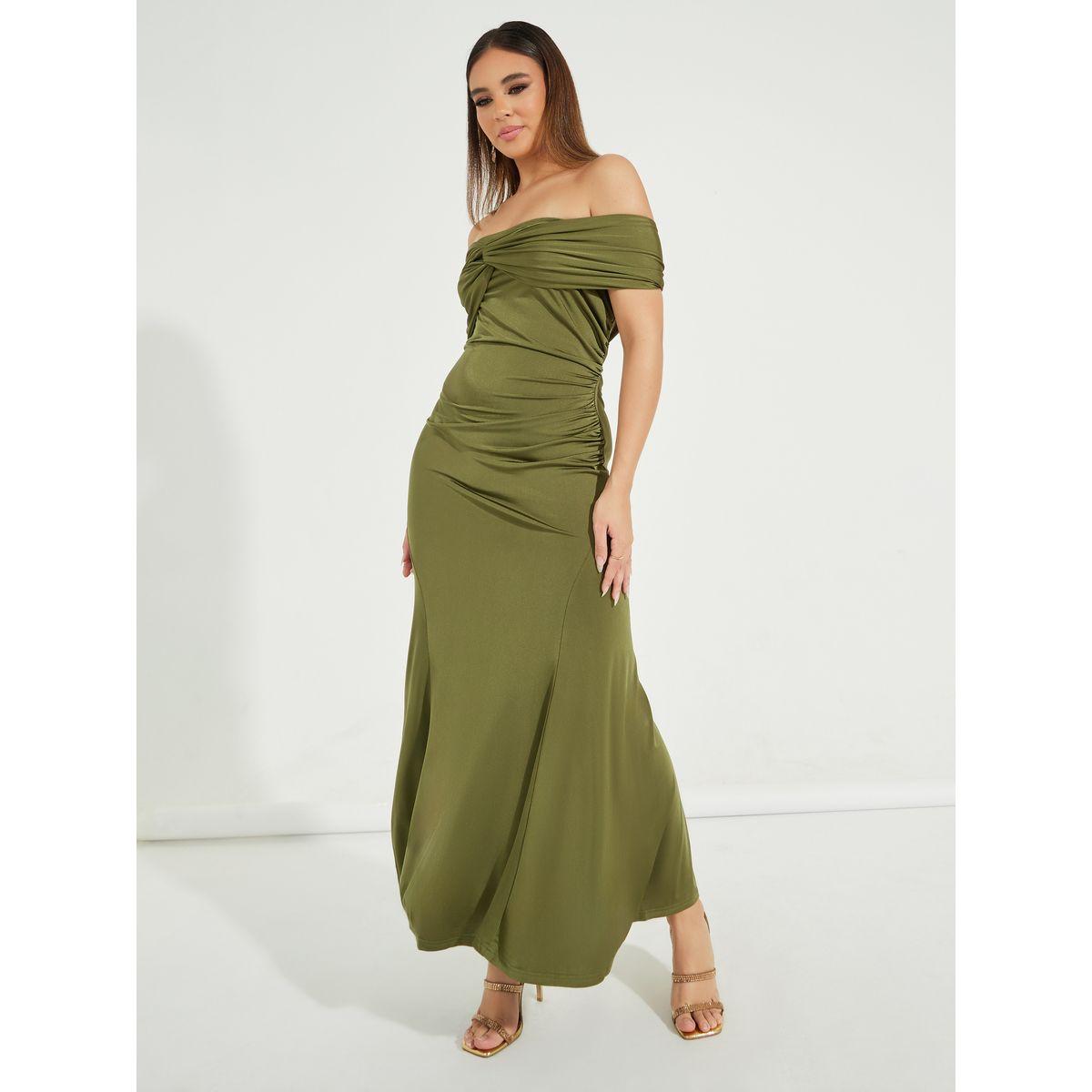 فستان طويل بحافة ميرميد واكتاف مكشوفة-women-clothing-dresses-image-4
