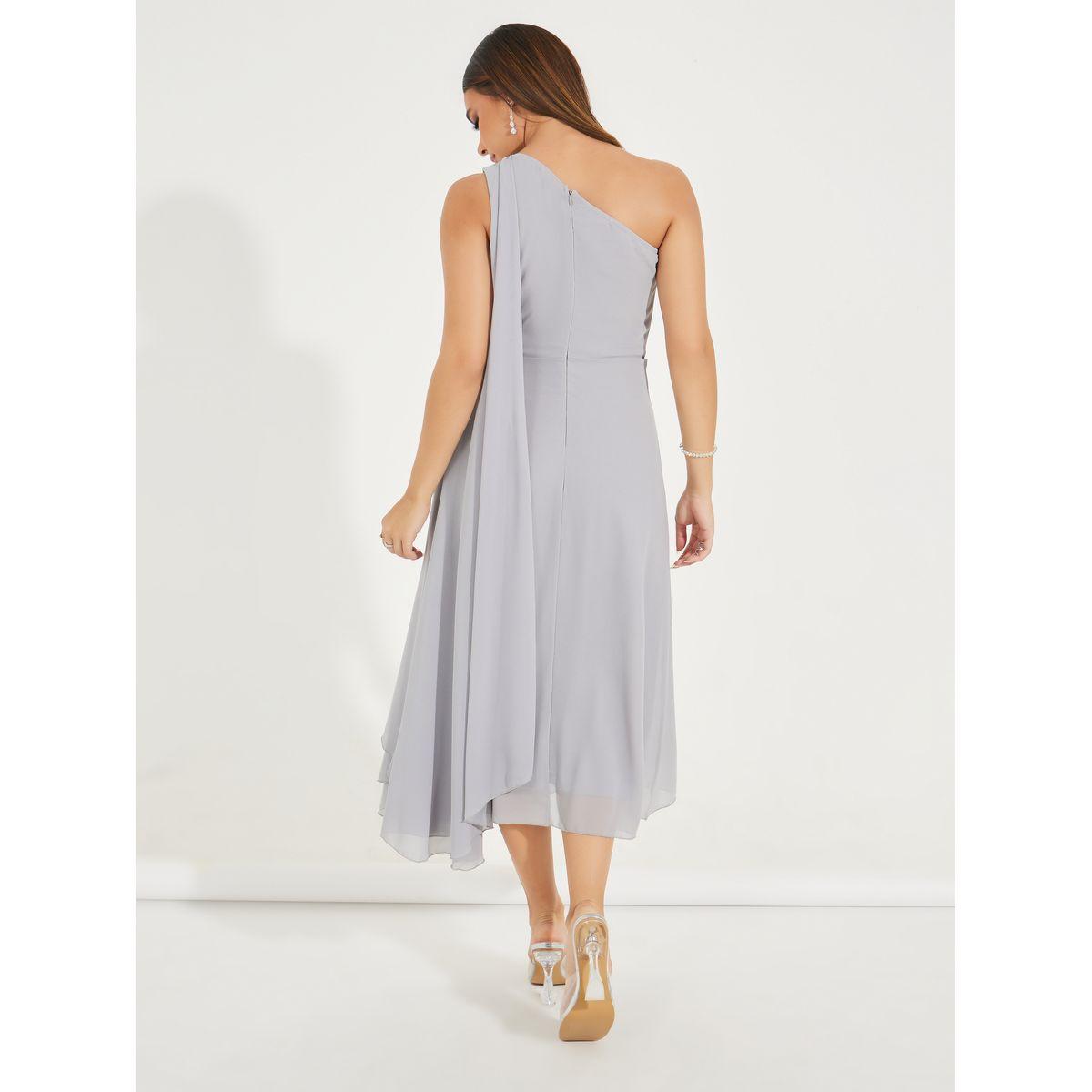 فستان ميدي سادة بكتف واحد-women-clothing-dresses-image-6