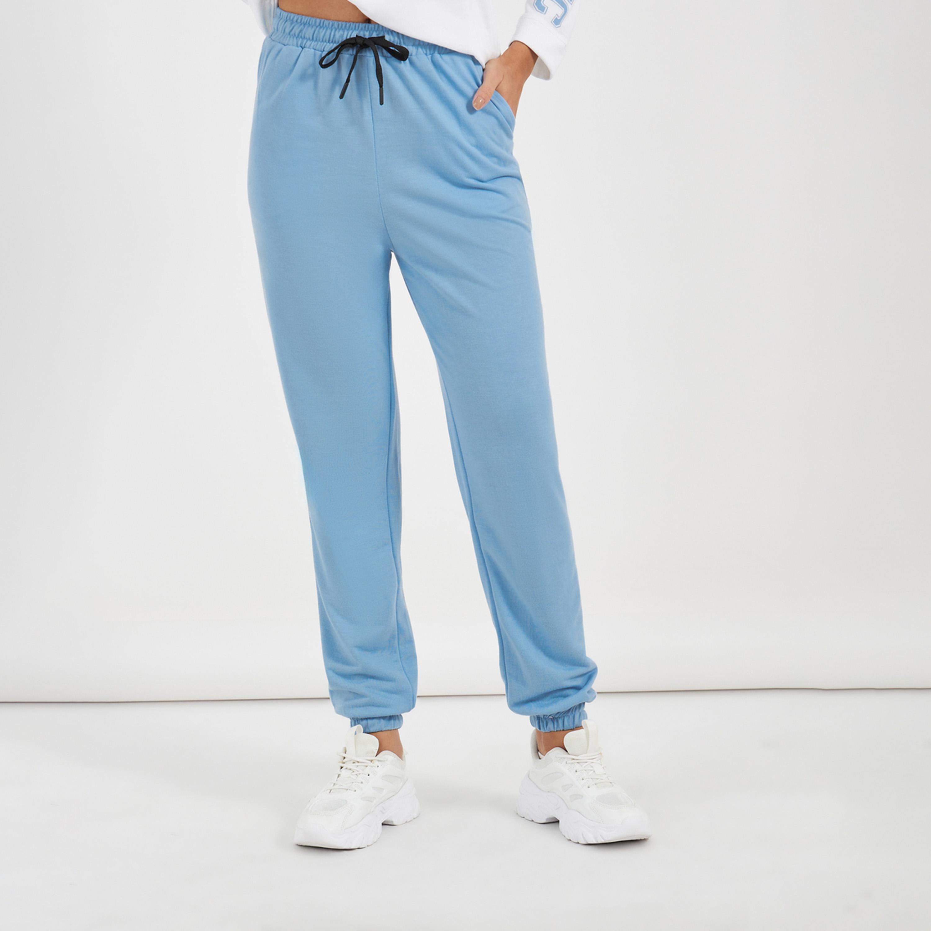 Styli Slogan Printed Hoodie and Cuffed Jogger Co-Ords-women-clothing-coordsets-image-4