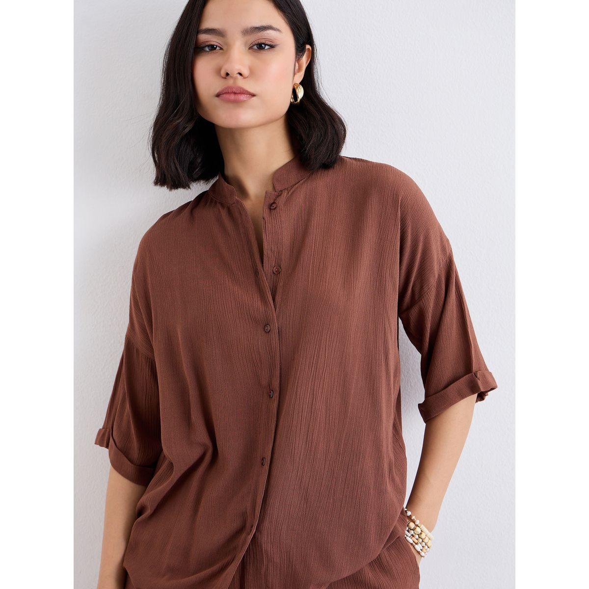طقم منسق من بنطال بأرجل واسعة وبلوزة فضفاضة-women-clothing-coordsets-image-3