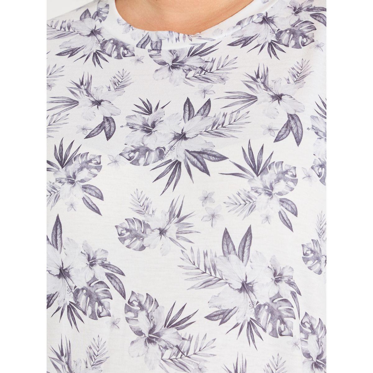 قميص نوم مطبع بالكامل بمقاس كبير وشق جانبي-women-clothing-nightwear-nighties-image-3