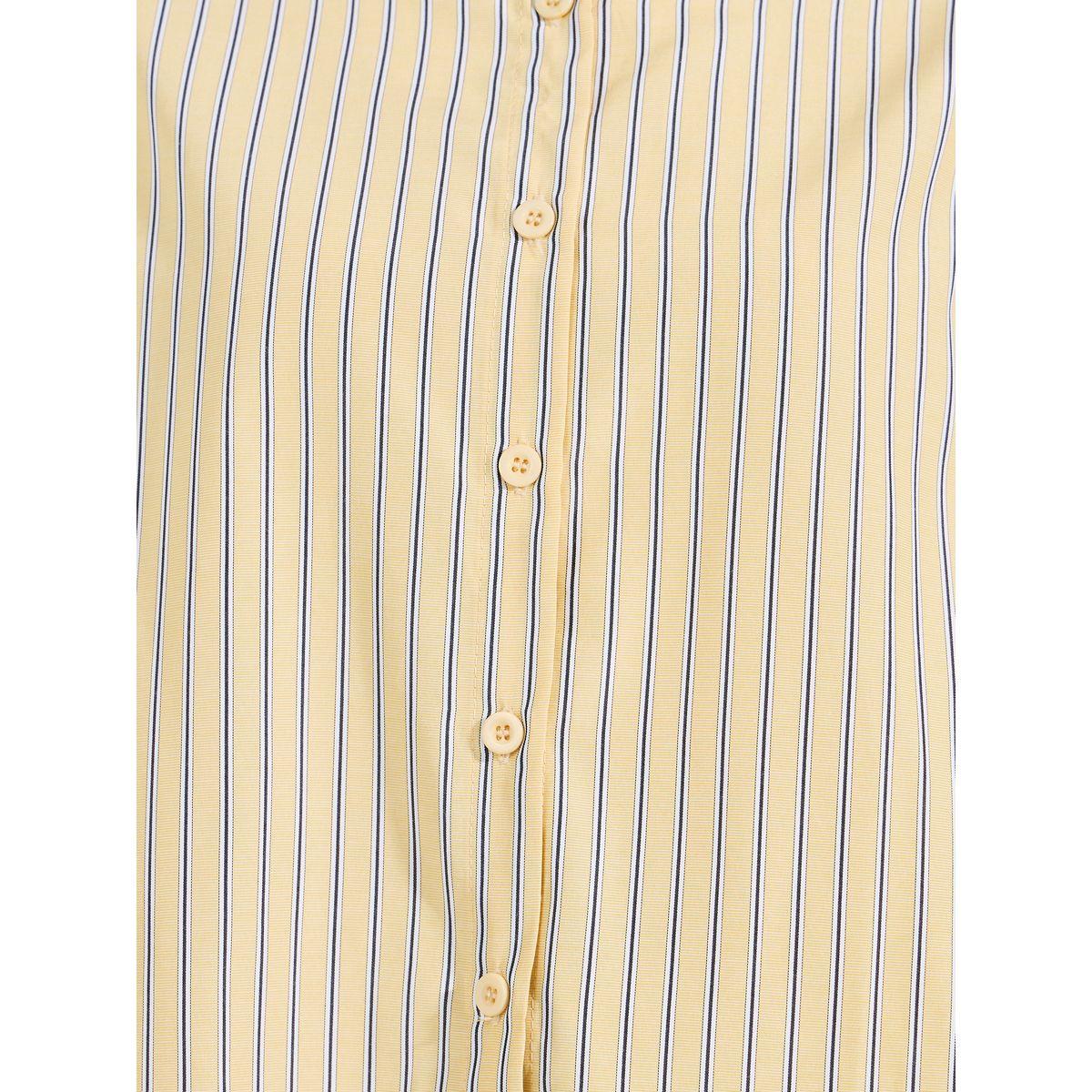 بلوزة فضفاضة مخططة بازرار غلق-women-clothing-shirtsandblouses-shirts-image-3