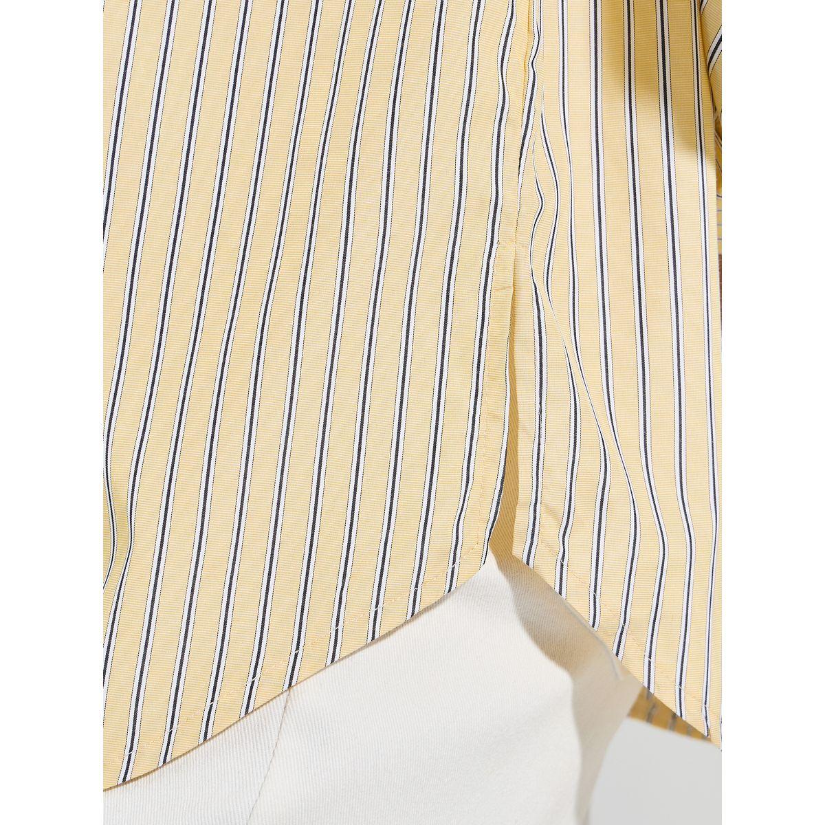 Styli Oversized Striped  Button Through Shirt-women-clothing-shirtsandblouses-shirts-image-5