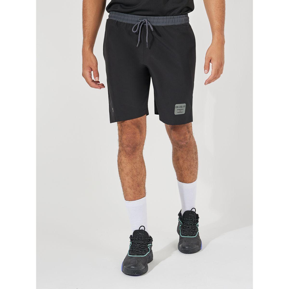 Styli Soft Texture Knit Oversized Training T-Shirt & Workout Shorts Set-men-clothing-coordsets-image-4