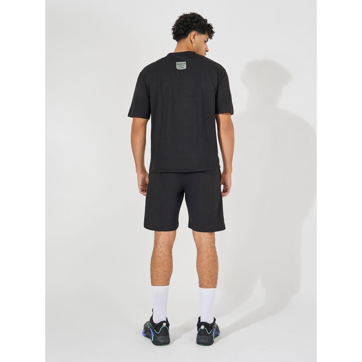 Styli Soft Texture Knit Oversized Training T-Shirt & Workout Shorts Set-men-clothing-coordsets-image-6