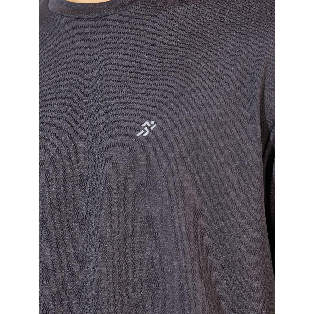 Styli Soft Texture Knit Oversized Training T-Shirt & Workout Shorts Set-men-clothing-coordsets-image-2
