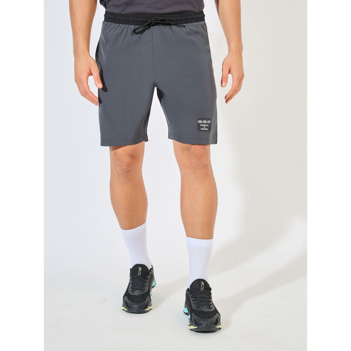 Styli Soft Texture Knit Oversized Training T-Shirt & Workout Shorts Set-men-clothing-coordsets-image-5