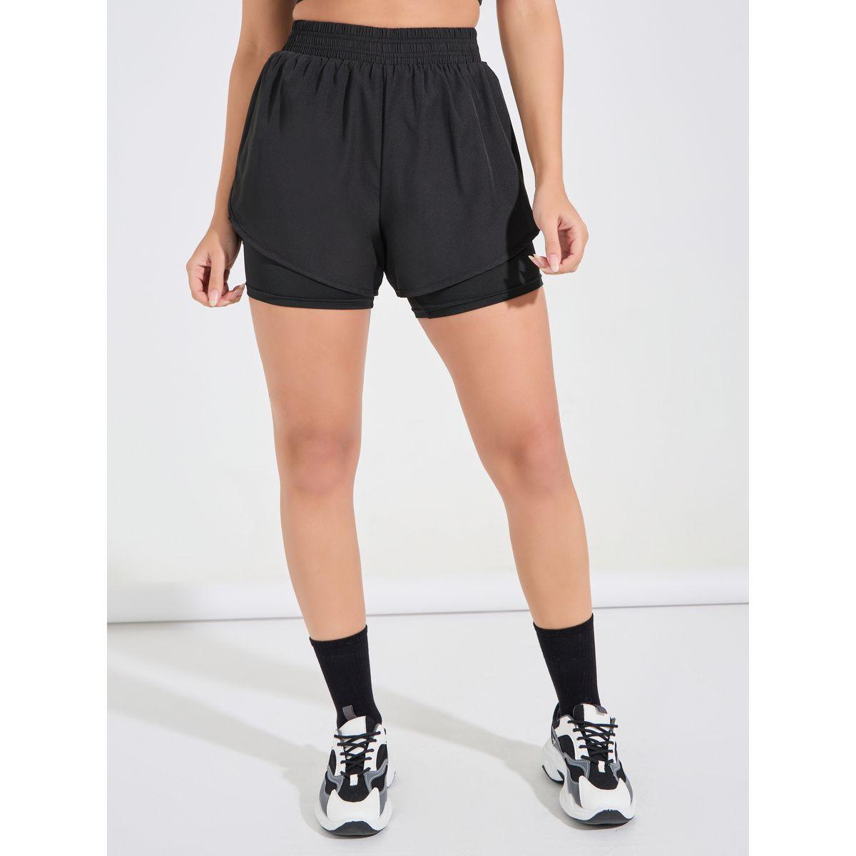 مجموعة من 3 - شورت وبلوزة مع صدرية باربطة كروس-sports-women-clothing-trackpantsandtracksuits-image-7