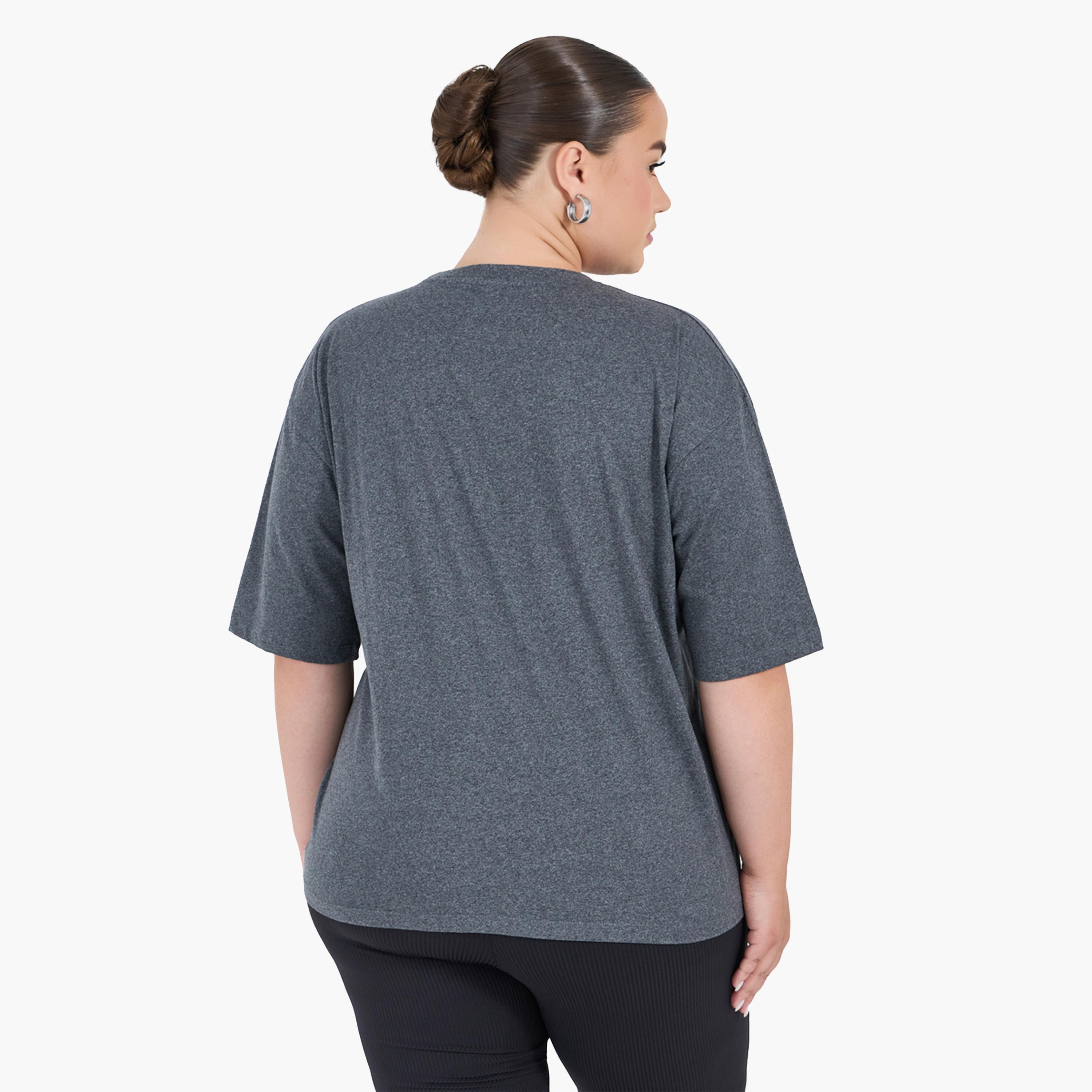 Styli Plus Size Graphic Print Round Neck T-Shirt-women-clothing-tshirts-image-4
