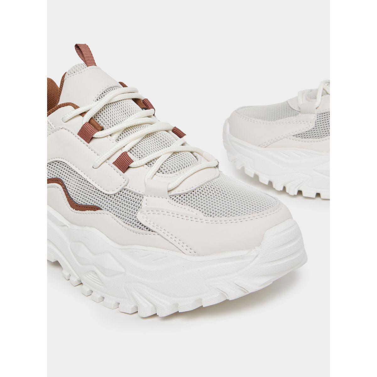 Styli Chunky Sole Color Block Mesh Sneakers-women-shoes-sneakers-image-3