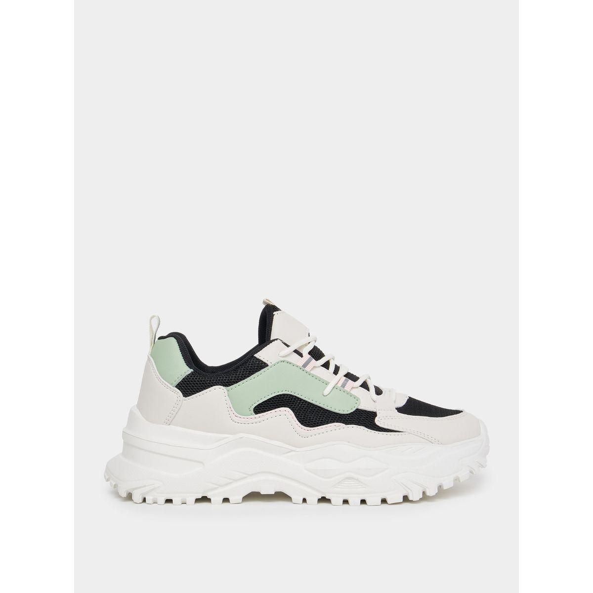 Styli Chunky Color Block Mesh Sneakers-women-shoes-sneakers-image-2