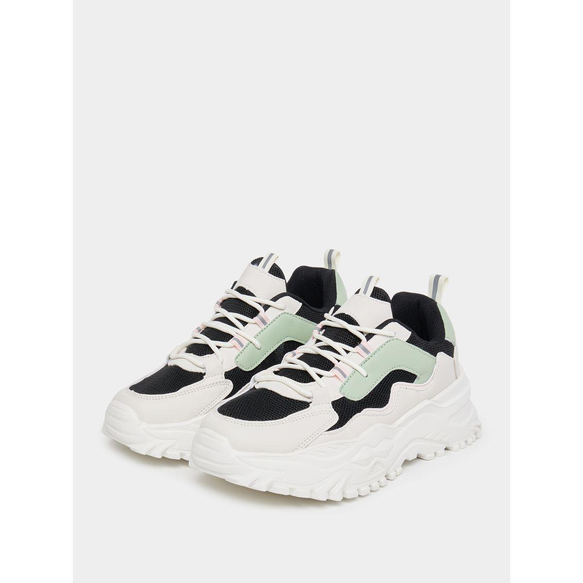 Styli Chunky Color Block Mesh Sneakers-women-shoes-sneakers-image-3