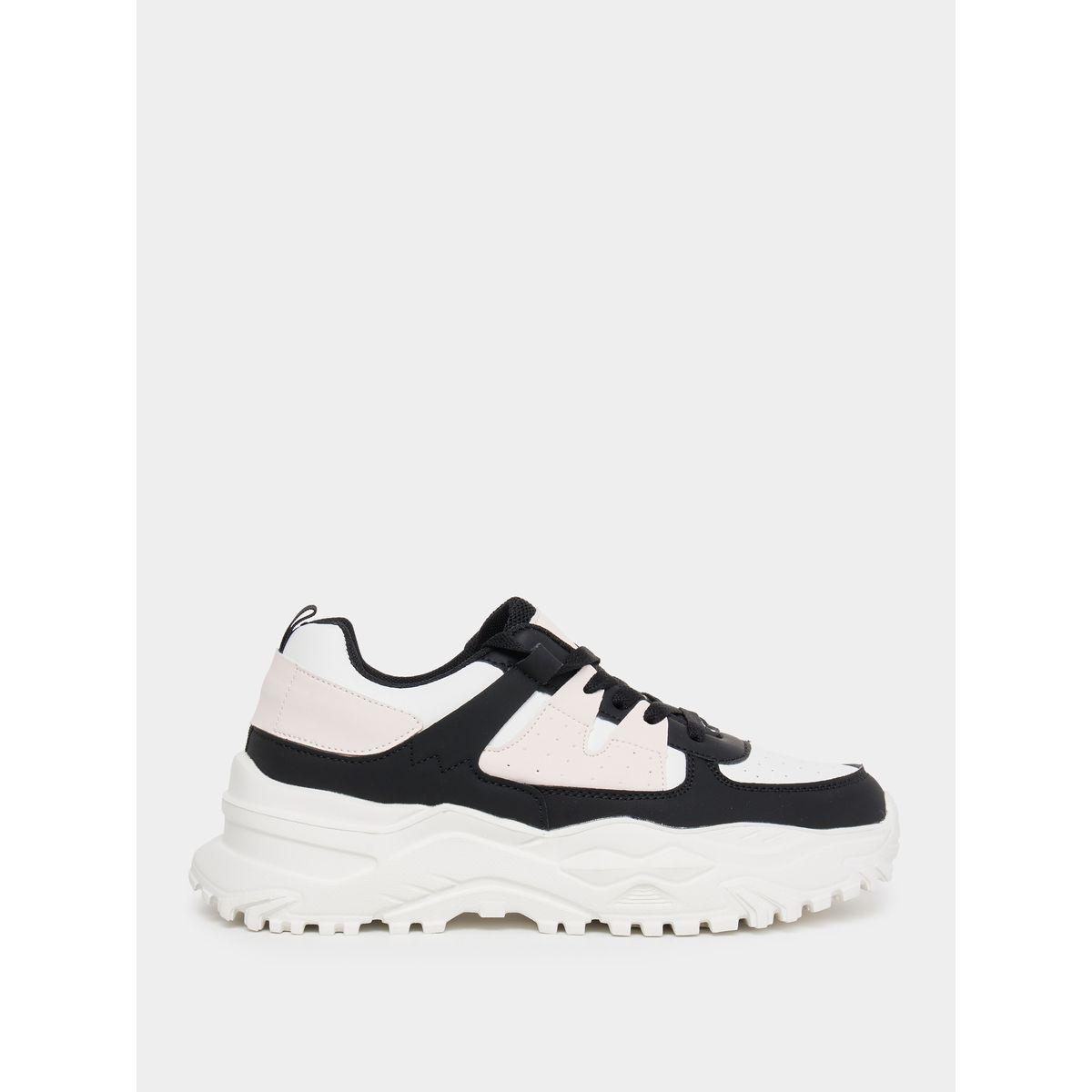 Styli Chunky Sole Lace Up Sneakers-women-shoes-sneakers-image-2