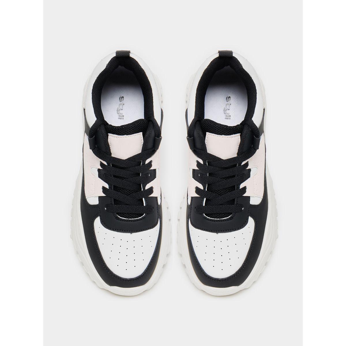 Styli Chunky Sole Lace Up Sneakers-women-shoes-sneakers-image-6