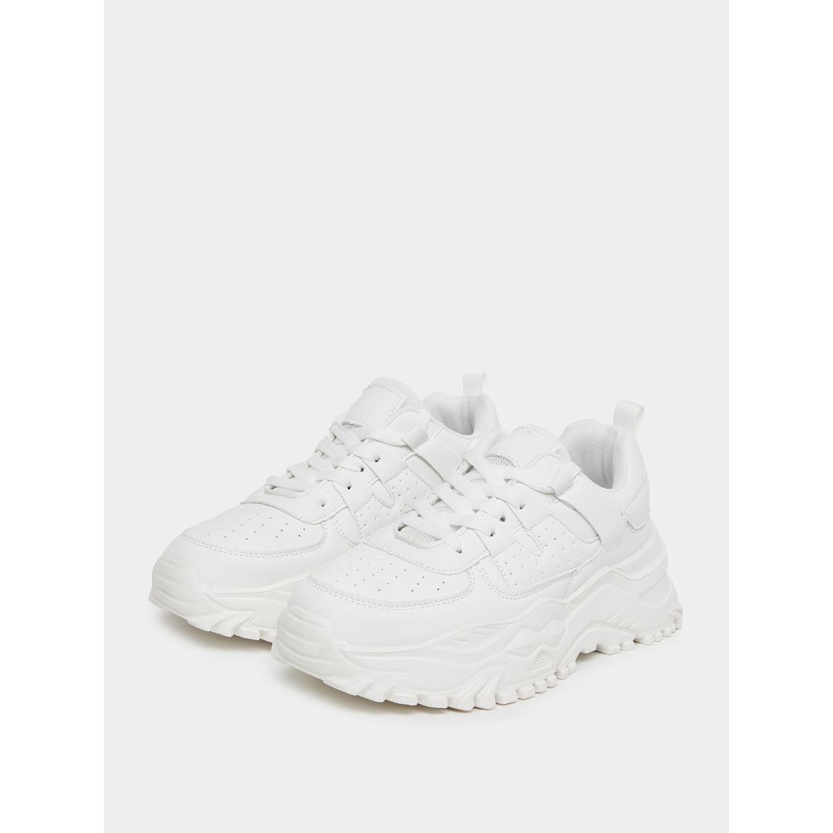 Styli Chunky Sole Lace Up Sneakers-women-shoes-sneakers-image-3
