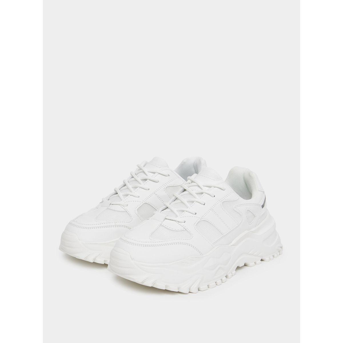 Styli Taping Detail Chunky Mesh Sneakers-women-shoes-sneakers-image-3