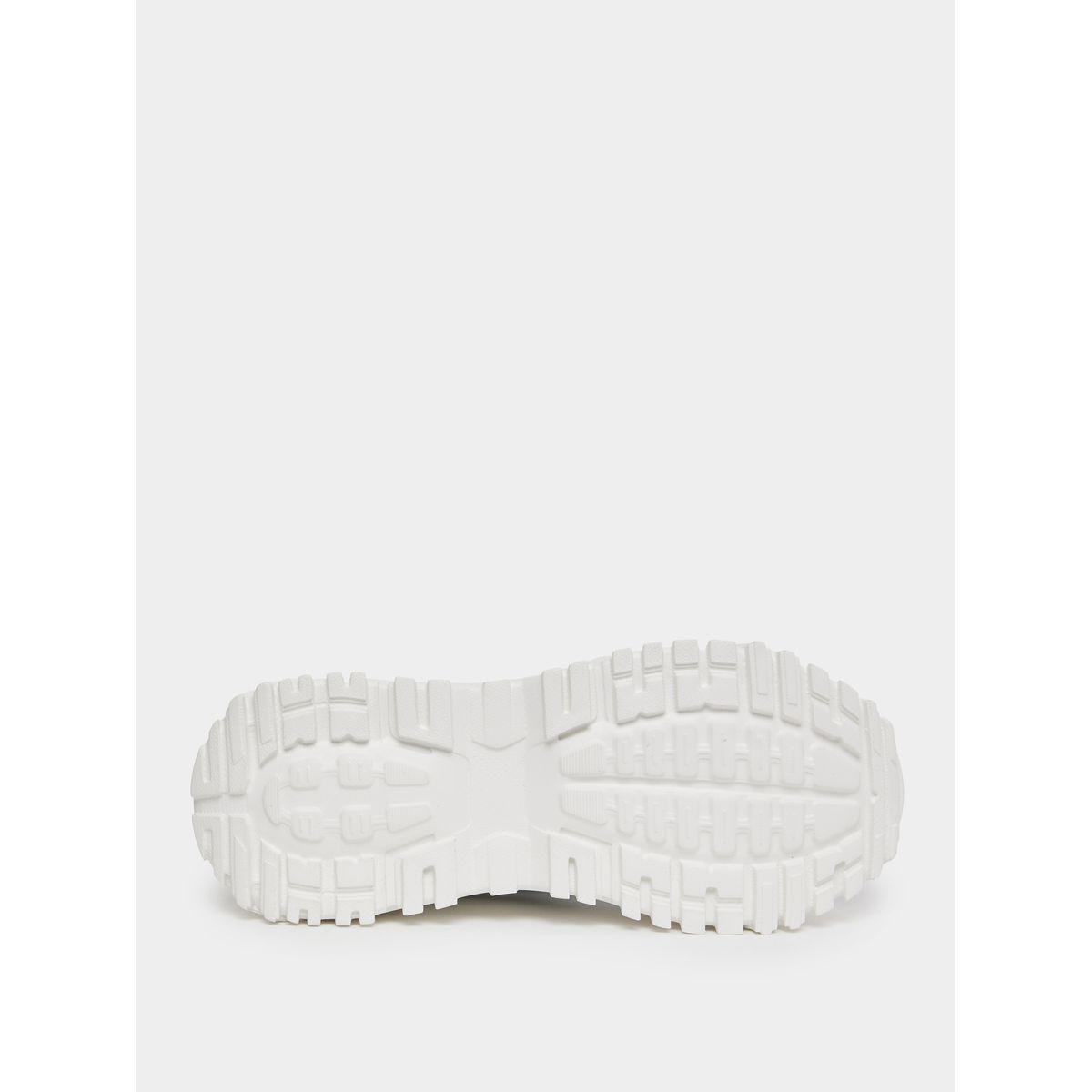Styli Contrast Panel Lace Up Chunky Sneakers-women-shoes-sneakers-image-7