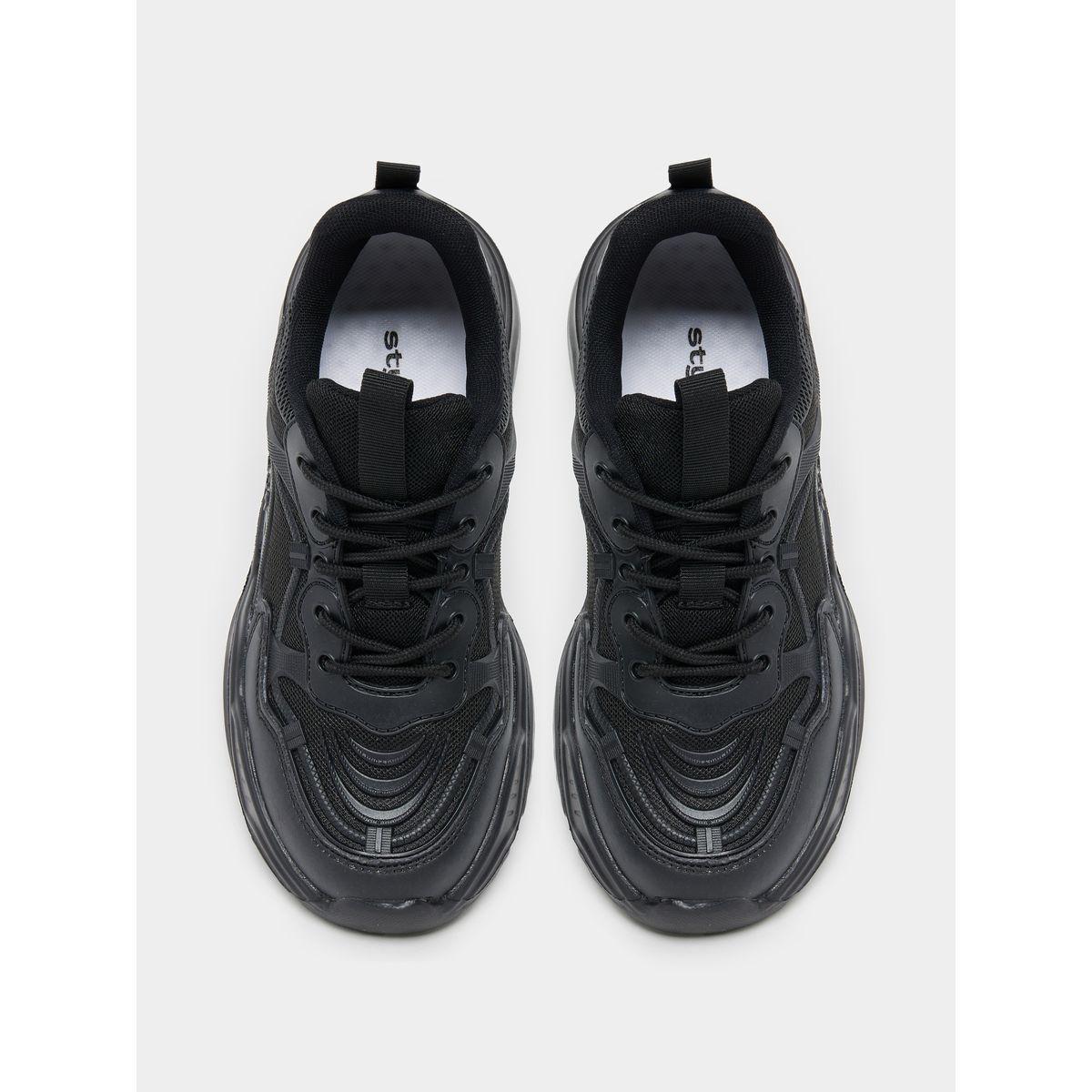 حذاء سنيكرز شانكي بتفاصيل شبكية-women-shoes-sneakers-image-2