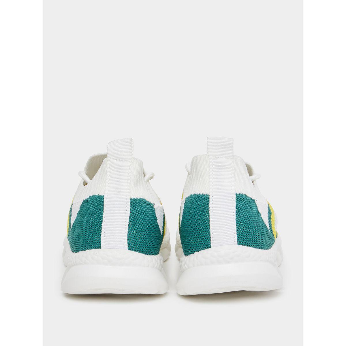 Styli Patterned Knit Foam Sole Sneakers-women-shoes-sneakers-image-5