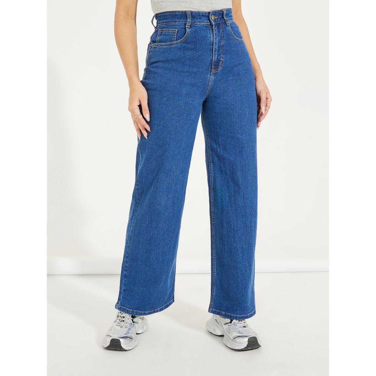 جينز سادة بقصة ارجل مستقيمة-women-clothing-bottoms-jeans-image-2