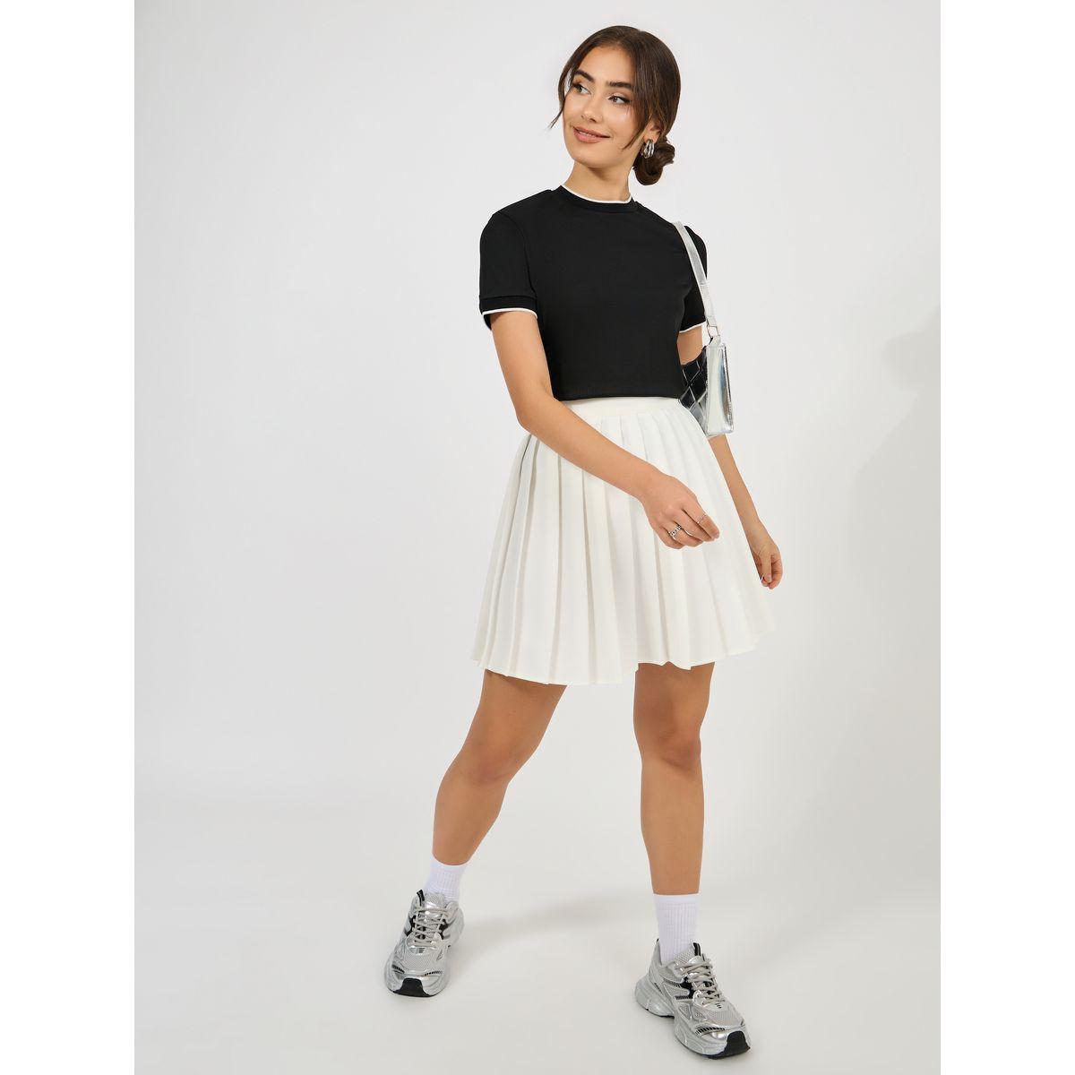 Styli Rib Round Neck Knit Top-women-clothing-tshirts-image-4