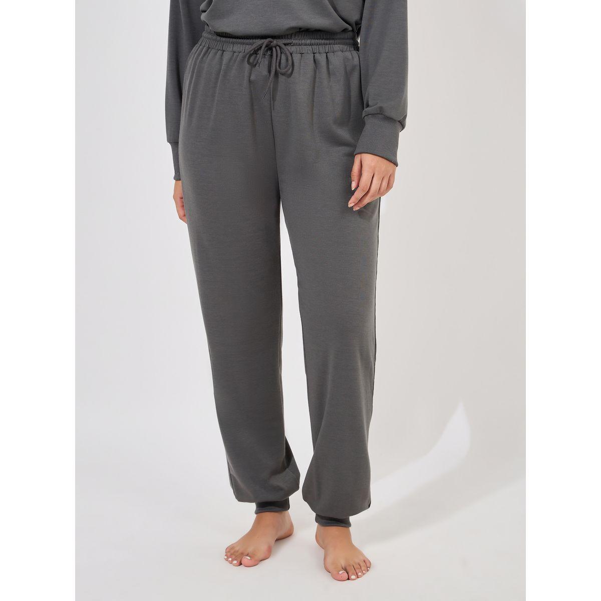 مجموعة من جوغر مع سويت شيرت تيري مطبع بشارة-women-clothing-coordsets-image-6