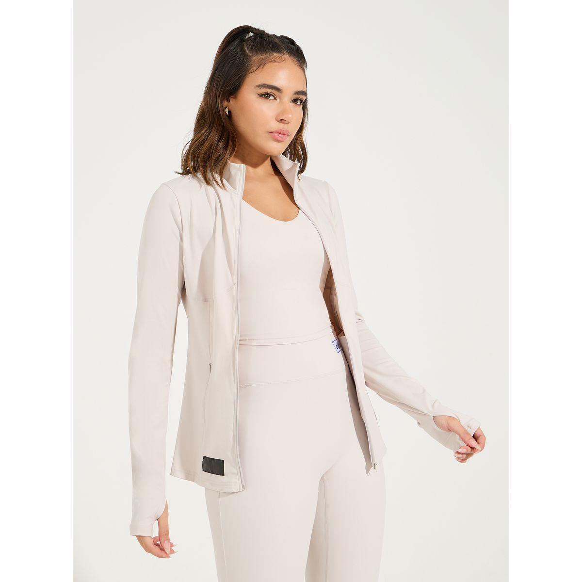 جاكيت رياضي بتفاصيل درزات مع سحَّاب غلق-sports-women-clothing-coatsandjackets-jackets-image-2