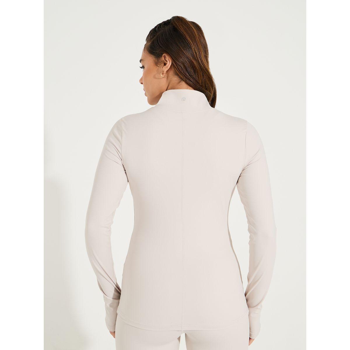 Styli Active Gymspire Edition - Contrast Label & Logo Contour Effect Zip Up Jacket-sports-women-clothing-coatsandjackets-jackets-image-5