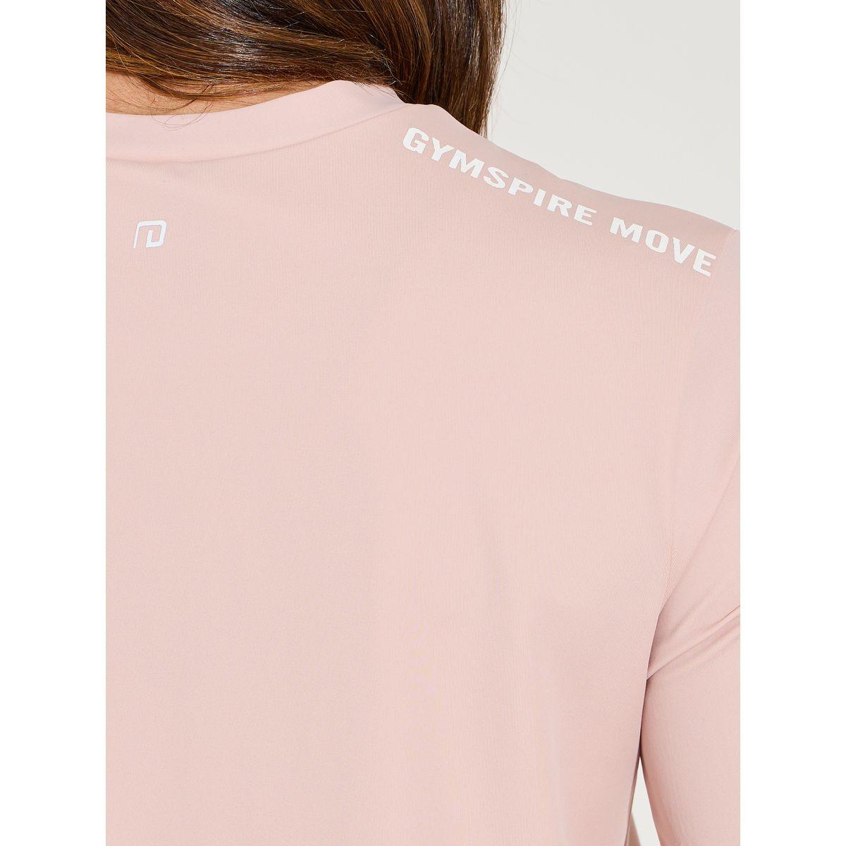بلوزة باكتاف منخفضة وطبعة شعار-women-clothing-sportswearandactivewear-tshirtsandvests-image-4