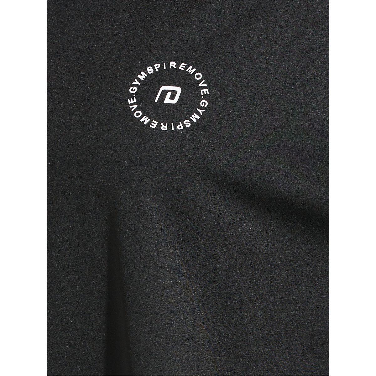 Styli Active Gymspire Edition - Label & Logo Extreme Drop Shoulder Top-sports-women-clothing-tshirtsandvests-image-3